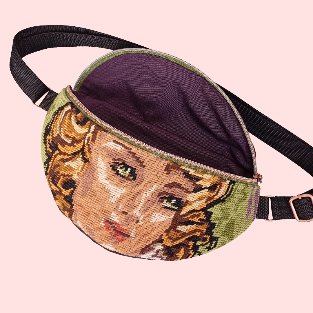 Sac Banane Canevas Upcycling