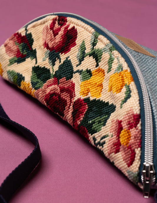 Sac Banane Canevas Upcycling