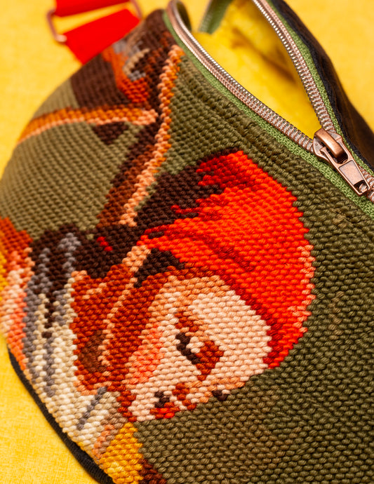 Sac Banane Canevas Upcycling