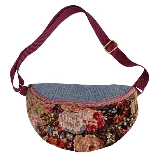 Sac Banane Canevas Upcycling