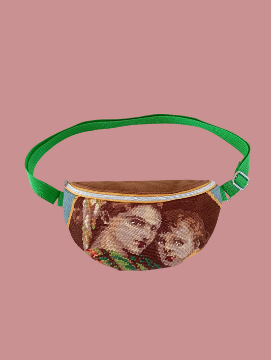 Sac Banane Canevas Upcycling