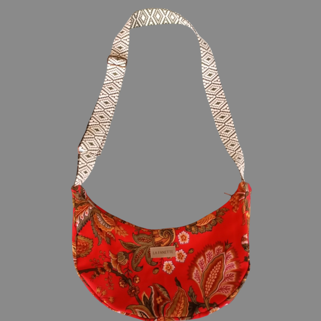 Sac Demi Lune Upcycling