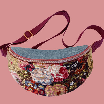 Sac Banane Canevas Upcycling