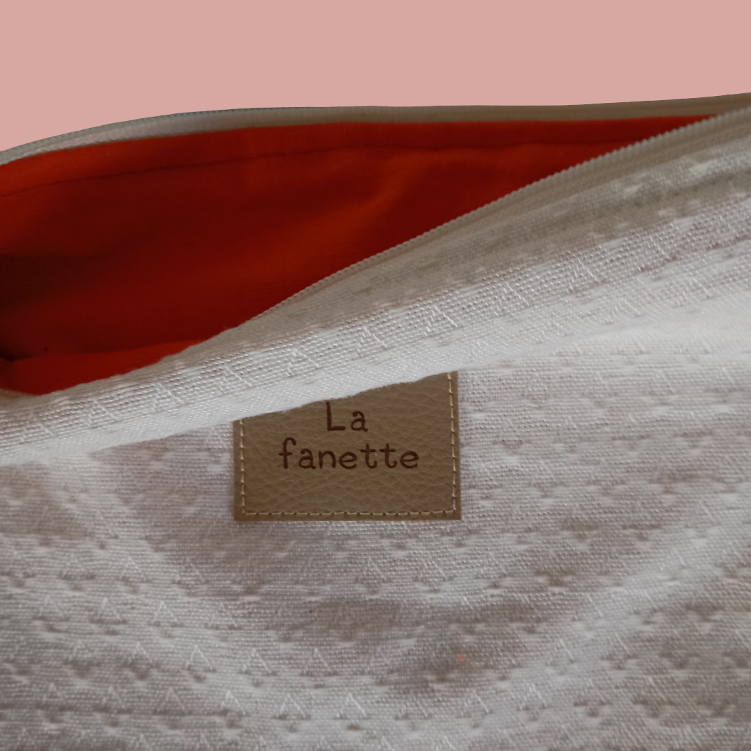 Pochette Canevas Upcycling