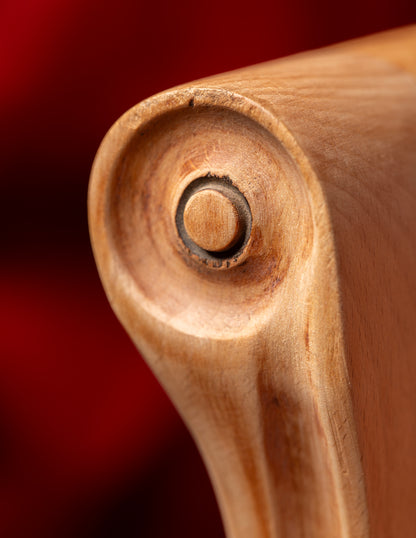 Fauteuil Voltaire fleurie LA FANETTE