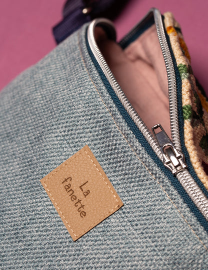 Sac Banane Canevas Upcycling