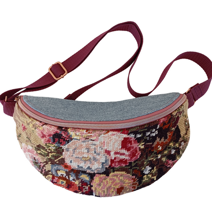 Sac Banane Canevas Upcycling