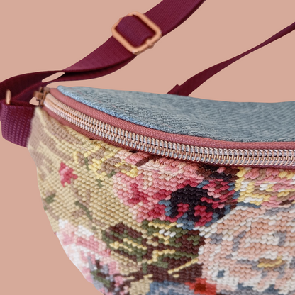 Sac Banane Canevas Upcycling