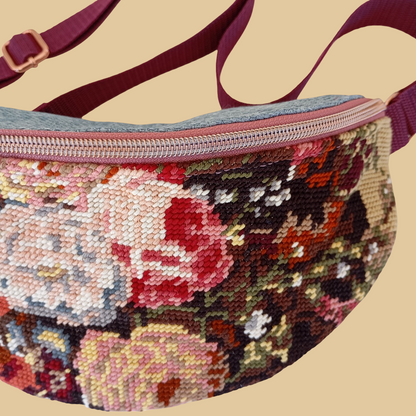 Sac Banane Canevas Upcycling