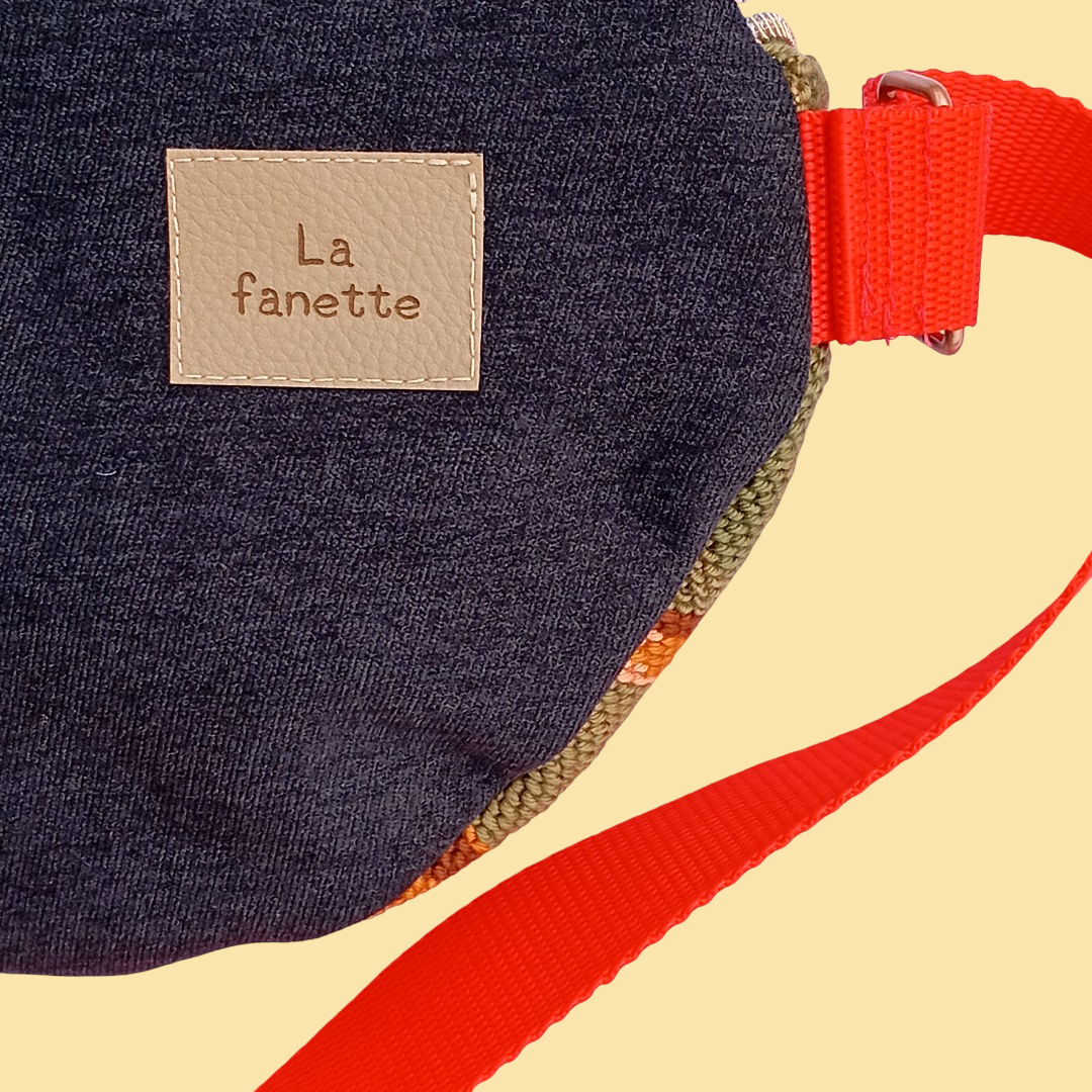 Sac Banane Canevas Upcycling