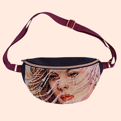 Sac Banane Canevas Upcycling