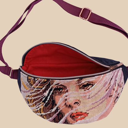 Sac Banane Canevas Upcycling