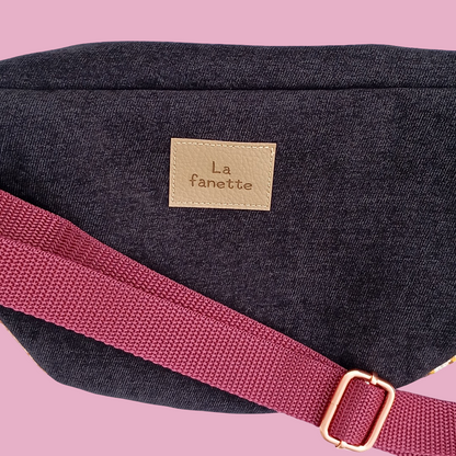Sac Banane Canevas Upcycling
