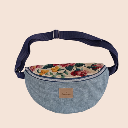 Sac Banane Canevas Upcycling