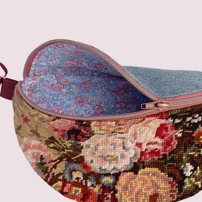 Sac Banane Canevas Upcycling