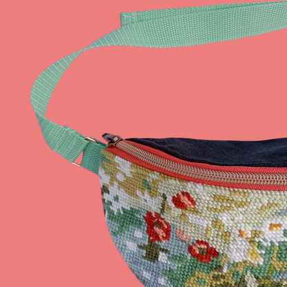 Sac Banane Canevas Upcycling