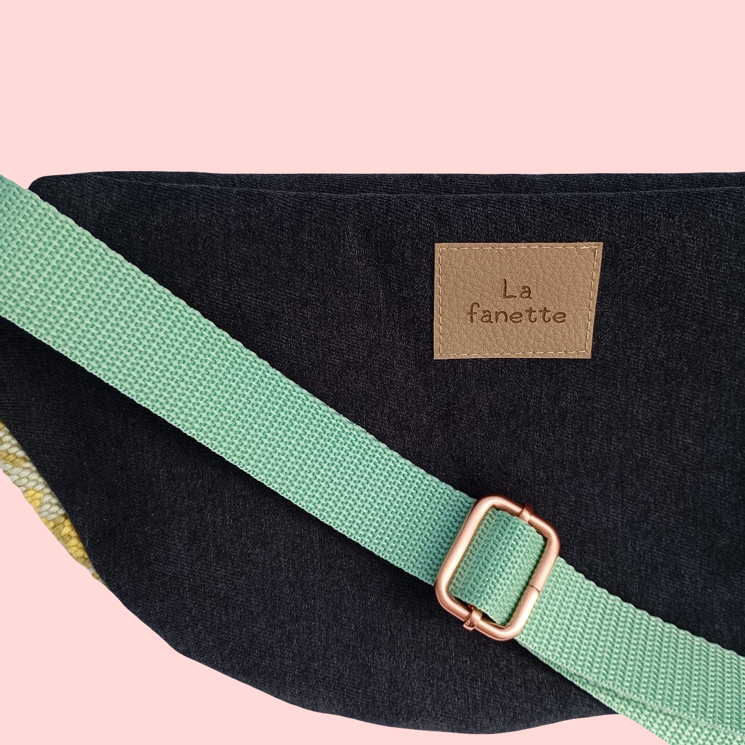 Sac Banane Canevas Upcycling