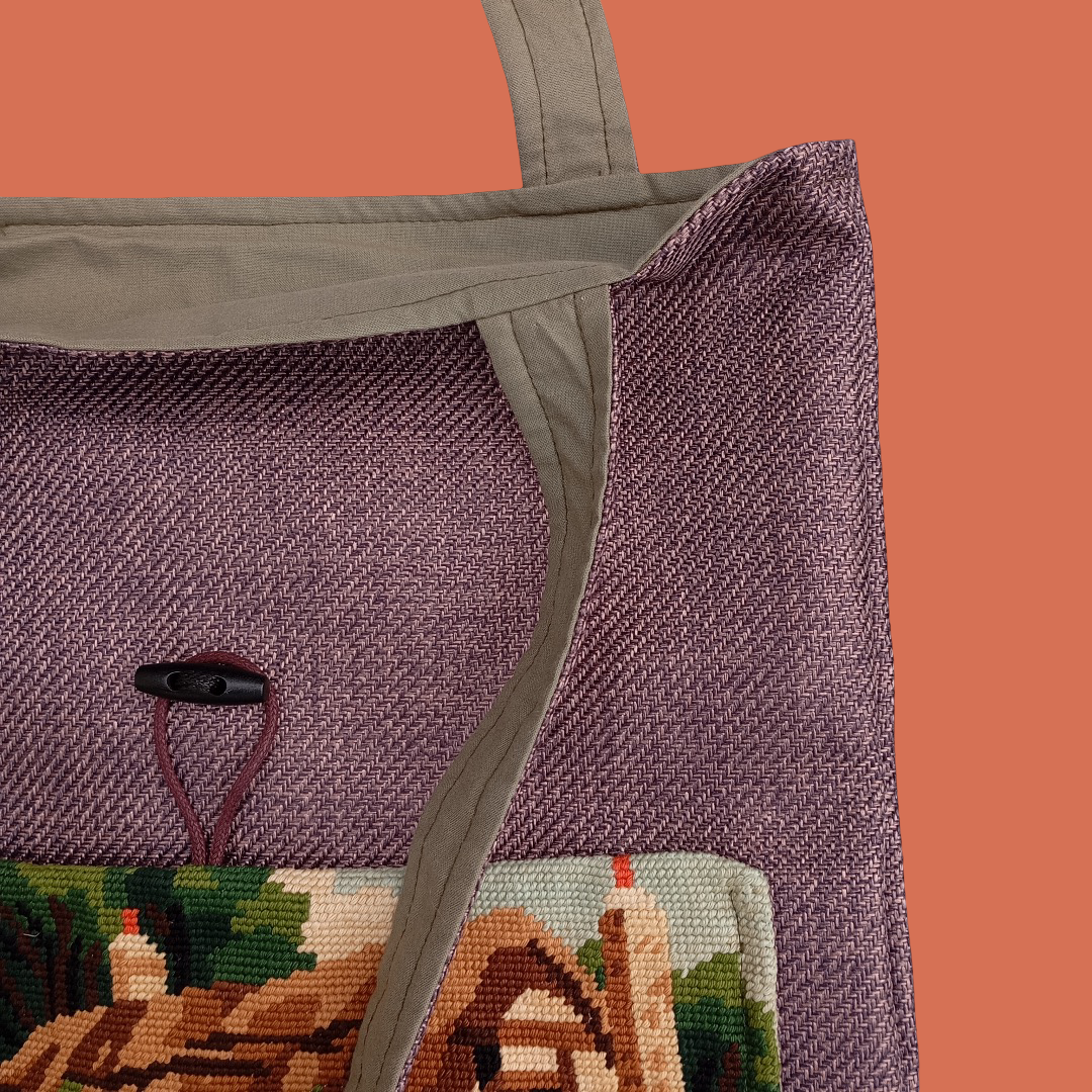 Tote Bag Canevas Upcycling
