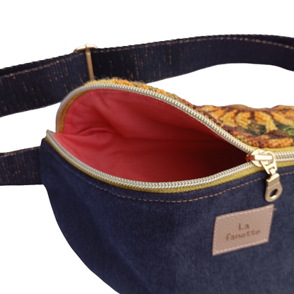 Sac Banane Canevas Upcycling