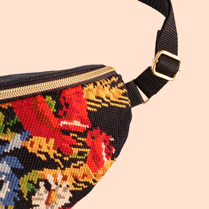 Sac Banane Canevas Upcycling