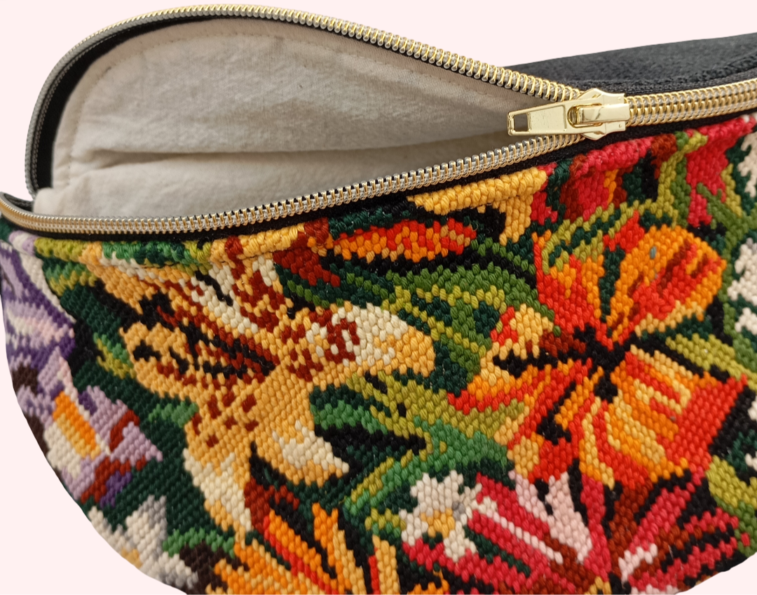 Sac Banane Canevas Upcycling