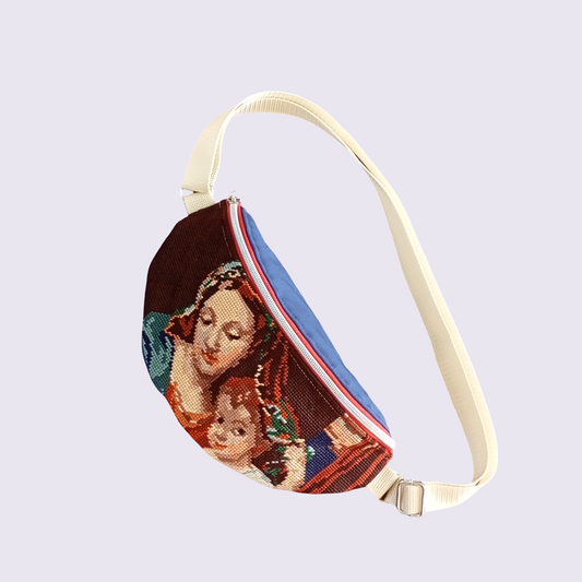 Sac Banane Canevas Upcycling