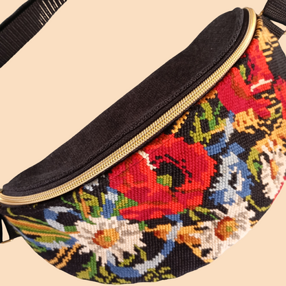 Sac Banane Canevas Upcycling