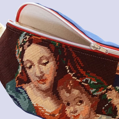 Sac Banane Canevas Upcycling