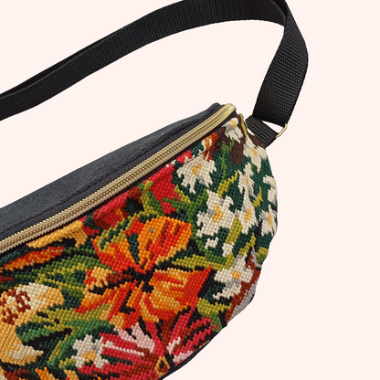 Sac Banane Canevas Upcycling