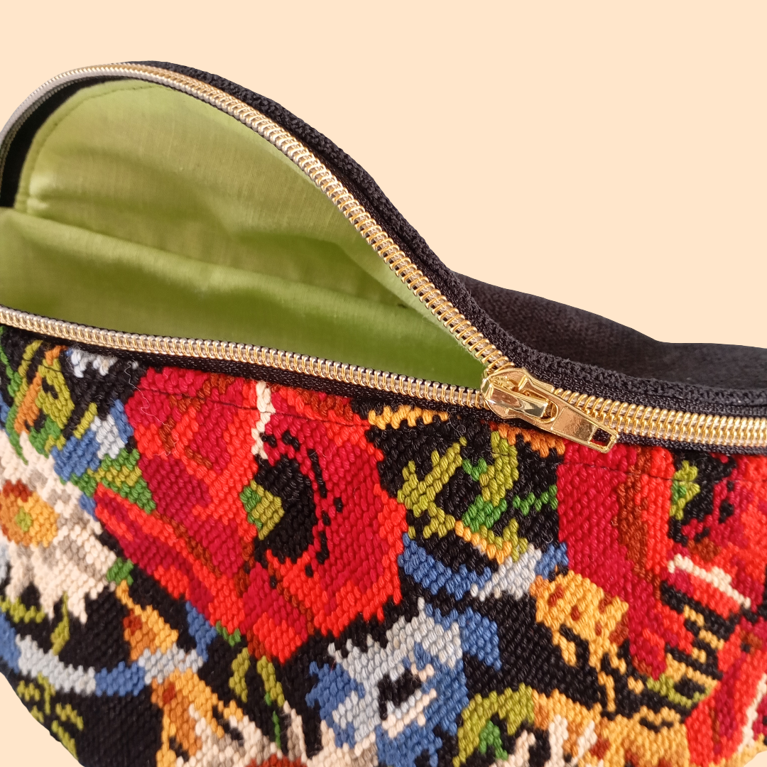 Sac Banane Canevas Upcycling